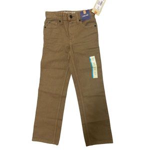 New Cherokee Adjustable Waist Straight Through Thigh Boys Size 6 Slim